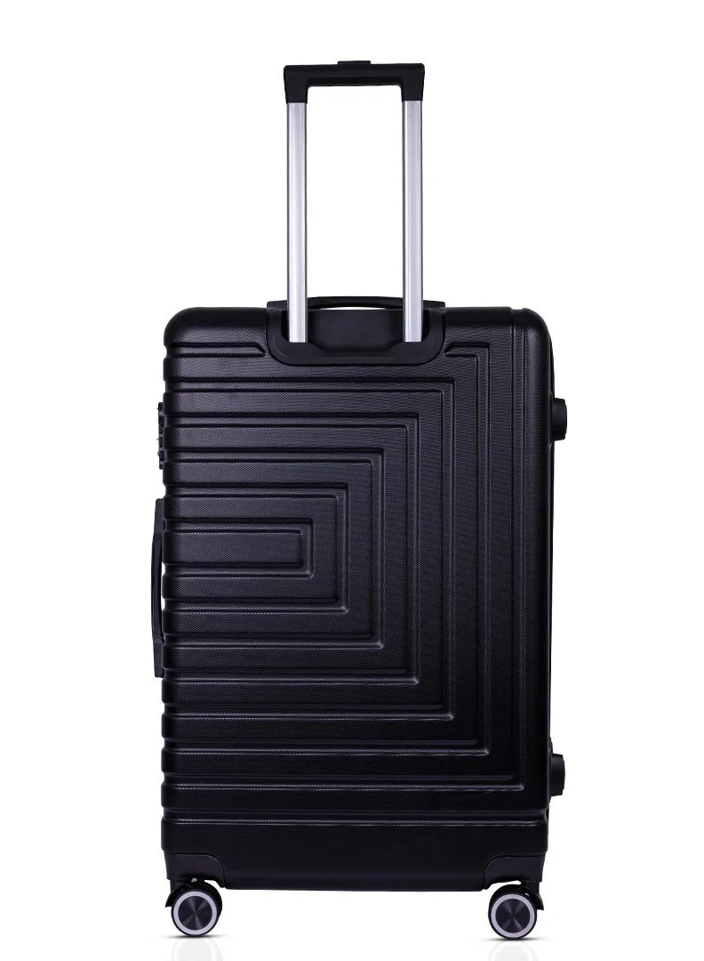 منيك حقيبة سفر للحج بعجلات دوارة وقفل  مقاس  بوصة - أسود